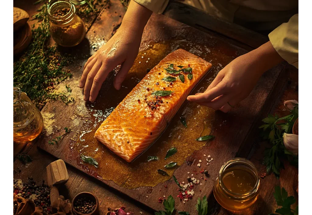 what is the best temperature for smoked salmon?