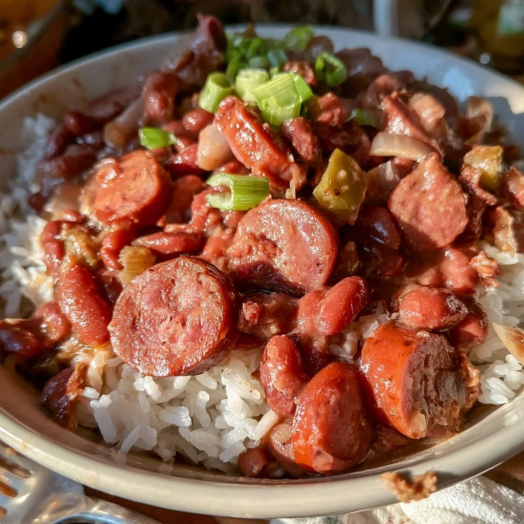 Delicious slow cooker red beans recipe rich in protein and flavor